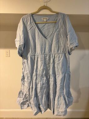 Country Road Pale Blue linen Dress